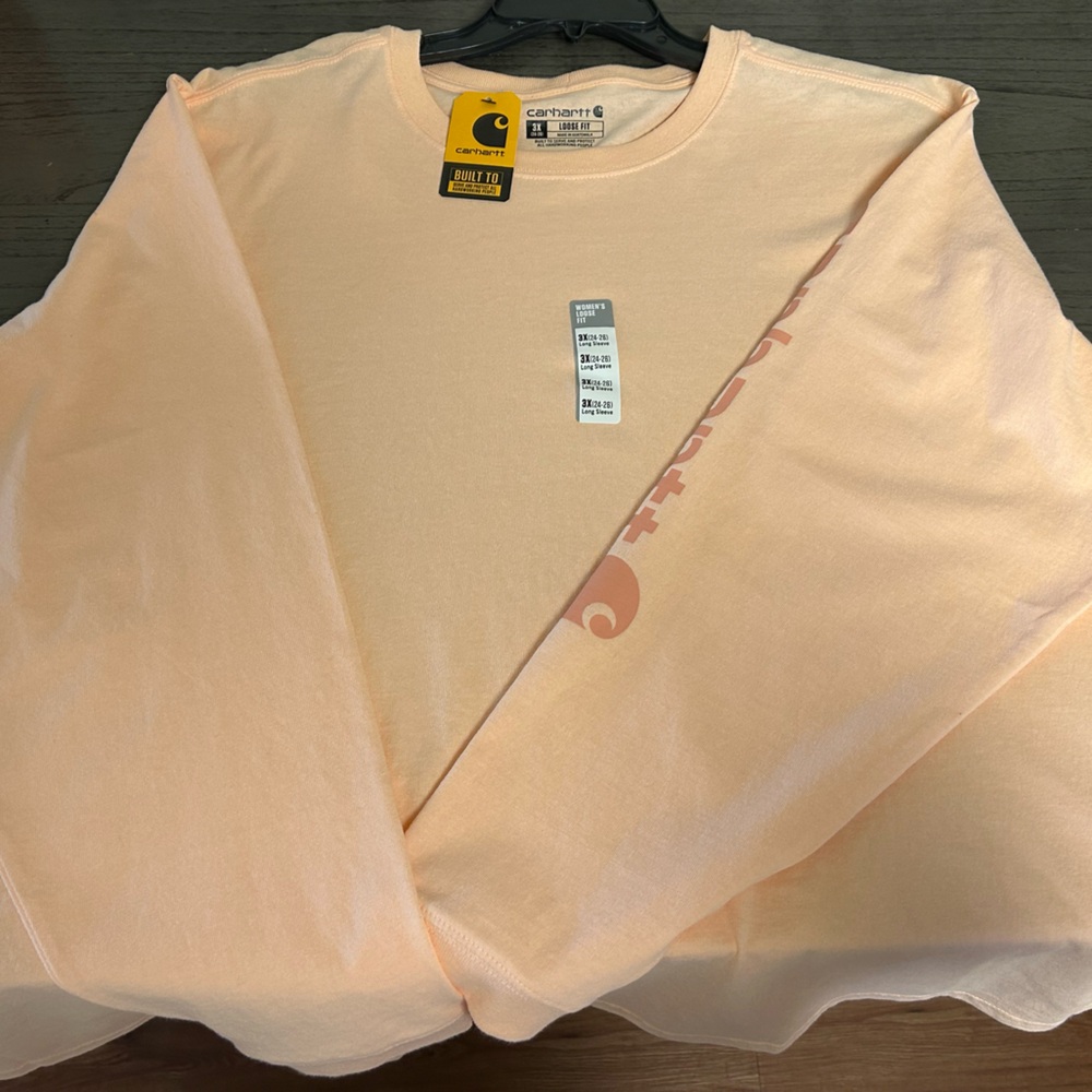 3X Loose Fit Carhartt Long Sleeve